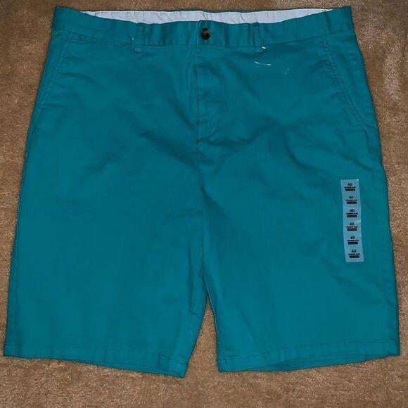Old navy 10 inch green shorts men’s size 40 - Picture 1 of 3